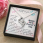 To Our Daughter, Happy First Mother's Day Double Heart | Necklace | Gift from Mom & Dad to Daughter | Push Present | First Mother's Day Gift