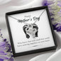 Baby Feet First Mother's Day Double Heart Necklace
