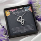 "You Got This" Fertility Gift, IVF gift, Double Hearts Necklace