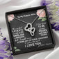To My Future Wife Necklace, Engagement Gift for Future Wife, Sentimental Gift for Bride Groom, Fiance Gift for Her Valentine's , Fiance Gift