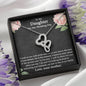 To My Daughter On Her Wedding Day Necklace, To Bride from Mother Necklace, Bride Jewelry Gift from Mother