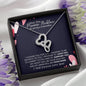 Promise To Love You Double Heart Promise Necklace