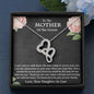 To The Mother Of The Groom Necklace,  Walking Down the Aisle, Gift From Bride Mother of the Bride Necklace Mother of the Groom from Bride