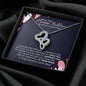 Promise To Love You Double Heart Promise Necklace