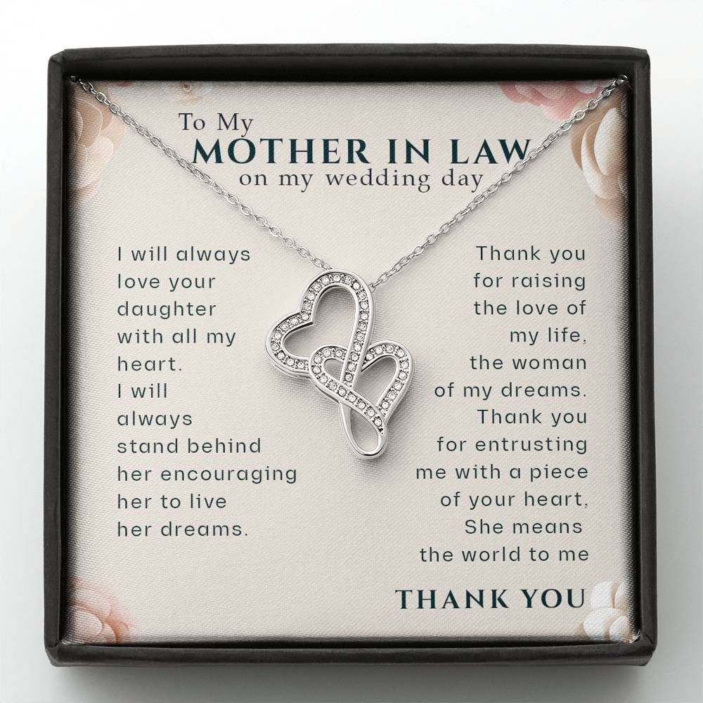 To my Mother In Law on My Wedding Day Gift From Groom, Mother In Law Gift on Wedding Day from Groom, Gifts for Mother of the Bride, Future Mother-In-Law