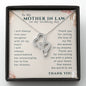 To my Mother In Law on My Wedding Day Gift From Groom, Mother In Law Gift on Wedding Day from Groom, Gifts for Mother of the Bride, Future Mother-In-Law