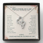 To Our Daughter-In-Law Gift on Wedding Day, Future Daughter In Law, Wedding Gift, Bride Gift from Mother & Father In Law
