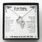 To My Daughter on Wedding Day from Mother in Heaven |  Gift from Mother of the bride in heaven