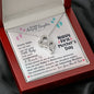 To Our Daughter, Happy First Mother's Day Double Heart | Necklace | Gift from Mom & Dad to Daughter | Push Present | First Mother's Day Gift