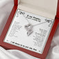 To My Daughter on Wedding Day from Mother in Heaven |  Gift from Mother of the bride in heaven