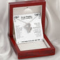 To My Daughter on Wedding Day from Mother in Heaven |  Gift from Mother of the bride in heaven