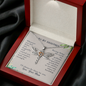 To My Daughter Believe In Yourself Dragonfly Necklace | Gift for Daughter from Mum | Christmas, Birthday Gift