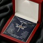 Mom Memorial Dragonfly Necklace | Loss of Mother Gift | Mother Loss Sympathy Gift | Mother Loss Sympathy Gift