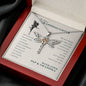 To Our Granddaughter, Live Your Dreams Dragonfly Necklace | Gift for Granddaughter from Pap & Grandma | Birthday, Graduation, Christmas