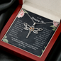 To My Amazing Mom Dragonfly Necklace | Gift to Mom from Daughter / Son | Mother's Day Gift for Mother