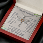 To Our Daughter, Believe In Yourself Dragonfly Necklace | Gift for Daughter from Mom and Dad | Birthday, Graduation Present,