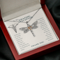 To My Amazing Preceptor Dragonfly Necklace | Nurse Practitioner Gift, Bsn Nurse Gift, Registered Nurse Gift, Doctor Necklace, Nurse Appreciation, ER Nurse Gift
