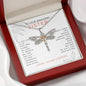 To Our Amazing Sister, Love Your Sisters Dragonfly Necklace | Gift for Sister, Sister Birthday, Graduation, Christmas Gift