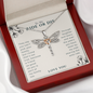 To My Ride Or Die Best Friend Dragonfly Necklace | Best Friend Necklace, Best Friends Forever