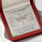 To My Daughter You Are My Biggest Achievement Dragonfly Necklace | Gift for Daughter from Mom | Birthday, Graduation, Christmas Gift
