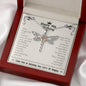 Happy 40th Birthday Dragonfly Necklace - Perfect gift for your best friend, daughter, sister, niece, cousin,  on her 40th birthday