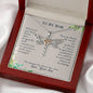 To My Mom from Son, I Will Always Be There Dragonfly Necklace | Gift for Mom from Son| Birthday, Mother's Day