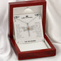 To My Granddaughter, You Are All The Things I Prayed For Dragonfly Necklace