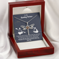 To My Kayaking Partner Dragonfly Necklace | Valentine's Gift, Anniversary Gift, Kayaking Couple Dragonfly Necklace, Outdoorsman Gift