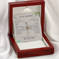 To My Daughter Believe In Yourself Dragonfly Necklace | Gift for Daughter from Mum | Christmas, Birthday Gift
