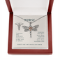 Nurses Are Like Angels Dragonfly Necklace | New Nurse, Nursing Graduation Gift Necklace, Nursing Student Gift