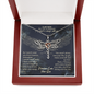 As I Sit In Heaven Loss of Son Gift for Mother, Son Memorial, Sympathy Necklace, Remembrance Gift, Loving Memory of Son, Condolence Gift, Funeral Gift