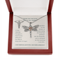 Thank You For Being Part Of My Journey Dragonfly Necklace |  Preceptor Thank You Gift |  A Truly Amazing Preceptor Gift Necklace