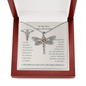 To The Best Nurse Preceptor Dragonfly Necklace | Nurse Preceptor Thank You Gift | Nursing School Preceptor