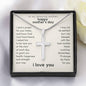 To My Amazing Mother, Blessed To Have You Mother's Day Prayer Cross Necklace w. Engraving