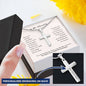 A Mi Abuela Te Amo Con Todo Mi Corazon Personalized Cross Necklace