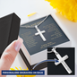 Customized To Our Grandson Live Your Dreams Cross Necklace