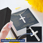 To Our Grandson on your 18th Birthday, Live Your Dreams Cross Necklace | Gift for Grandson from Grandmother & Grandfather | Grandson