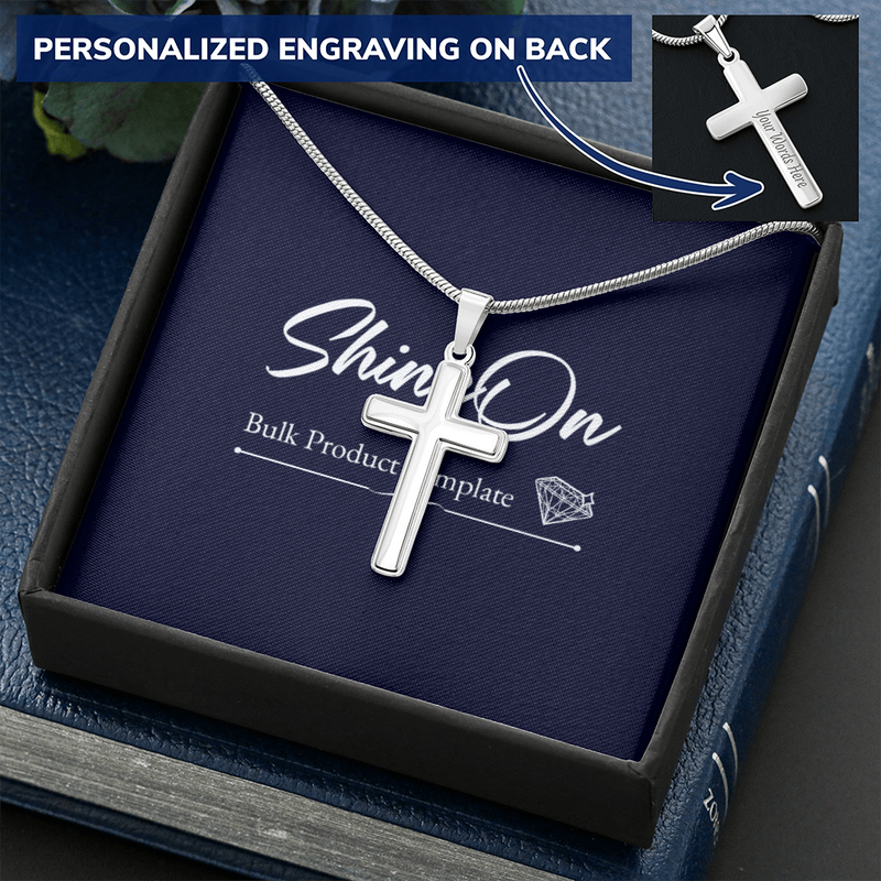 ENGRAVED PERSONALIZED CROSS