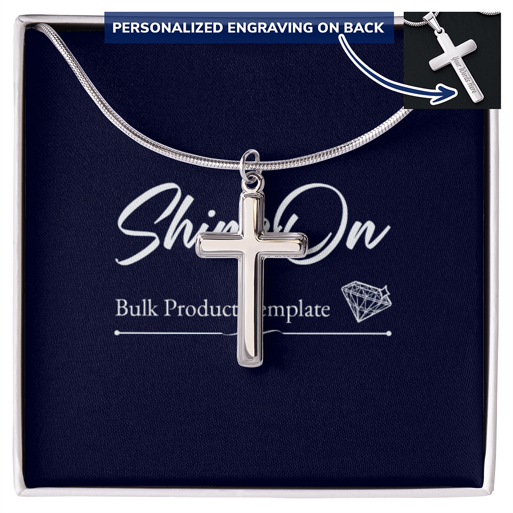 ENGRAVED PERSONALIZED CROSS