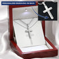 To My Amazing Mother, Mother's Day Prayer Cross Necklace w. Engraving