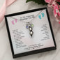 To My Amazing Mama To Be Pea To Your Pod Necklace | Mama to be gift for mom to be | Necklace for Expecting Mom Gifts for Mama to be Pregnancy Gifts