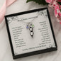 Peas in a Pod Necklace, To Our Amazing Mother "We'll Always Be There For You" Necklace - Birthstones Peas In A Pod Necklace - Family Gift To Mom