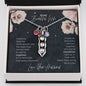To My Beautiful Wife Distance Makes The Heart Grow Fonder Pea To Your Pod Necklace