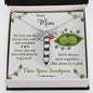 Pea To Your Pod From Your Sweetpeas Necklace | Pea To Your Pod Necklace for Mother from Family