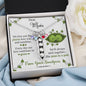 Pea To Your Pod From Your Sweetpeas Necklace | Pea To Your Pod Necklace for Mother from Family