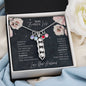 To My Beautiful Wife Distance Makes The Heart Grow Fonder Pea To Your Pod Necklace