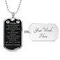 You're My Hero Already - Grandpa-to-be Luxury Dog Tag