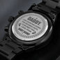 Daddy From Baby Bump Luxury Chronograph Watch
