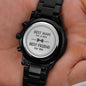 Best Man Gift Chronograph Watch, Best Man Watch, Groomsmen Gifts, Best Man Proposal, Unique Best Man Wedding Gift