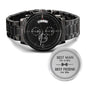 Best Man Gift Chronograph Watch, Best Man Watch, Groomsmen Gifts, Best Man Proposal, Unique Best Man Wedding Gift